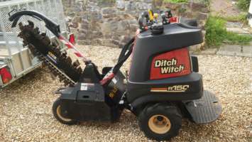 Ditch Witch trenching machine